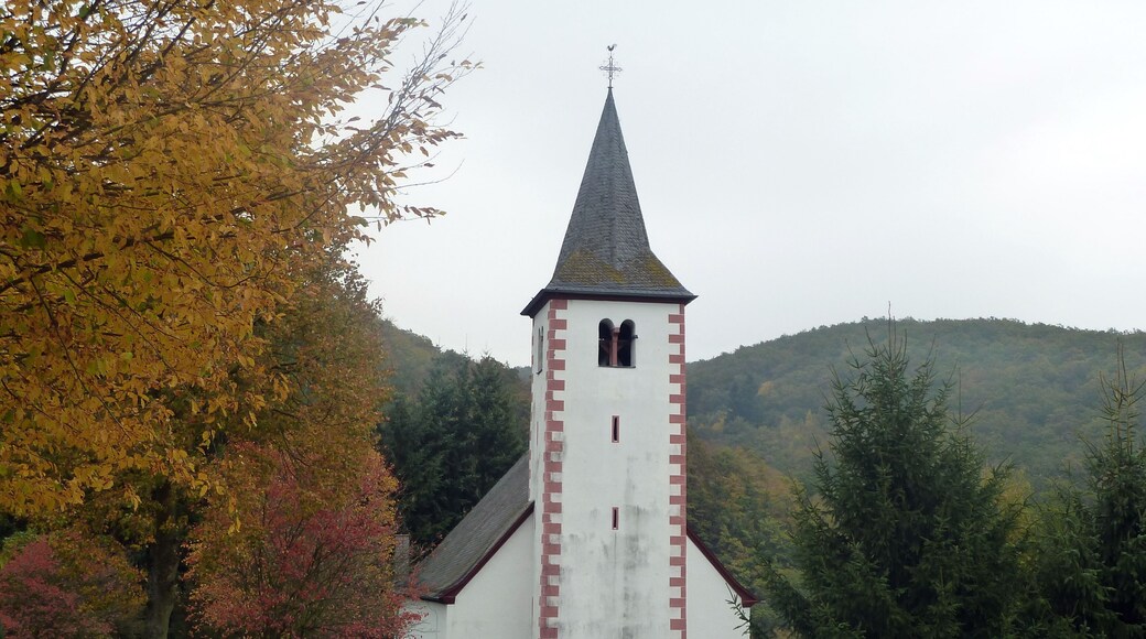 Kellenbach – Die ev. Kirche wurde bereits 1314 urkundlich erwähnt