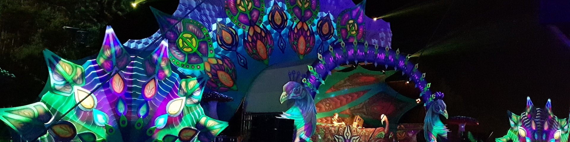 Awesome festival with crazy decorations