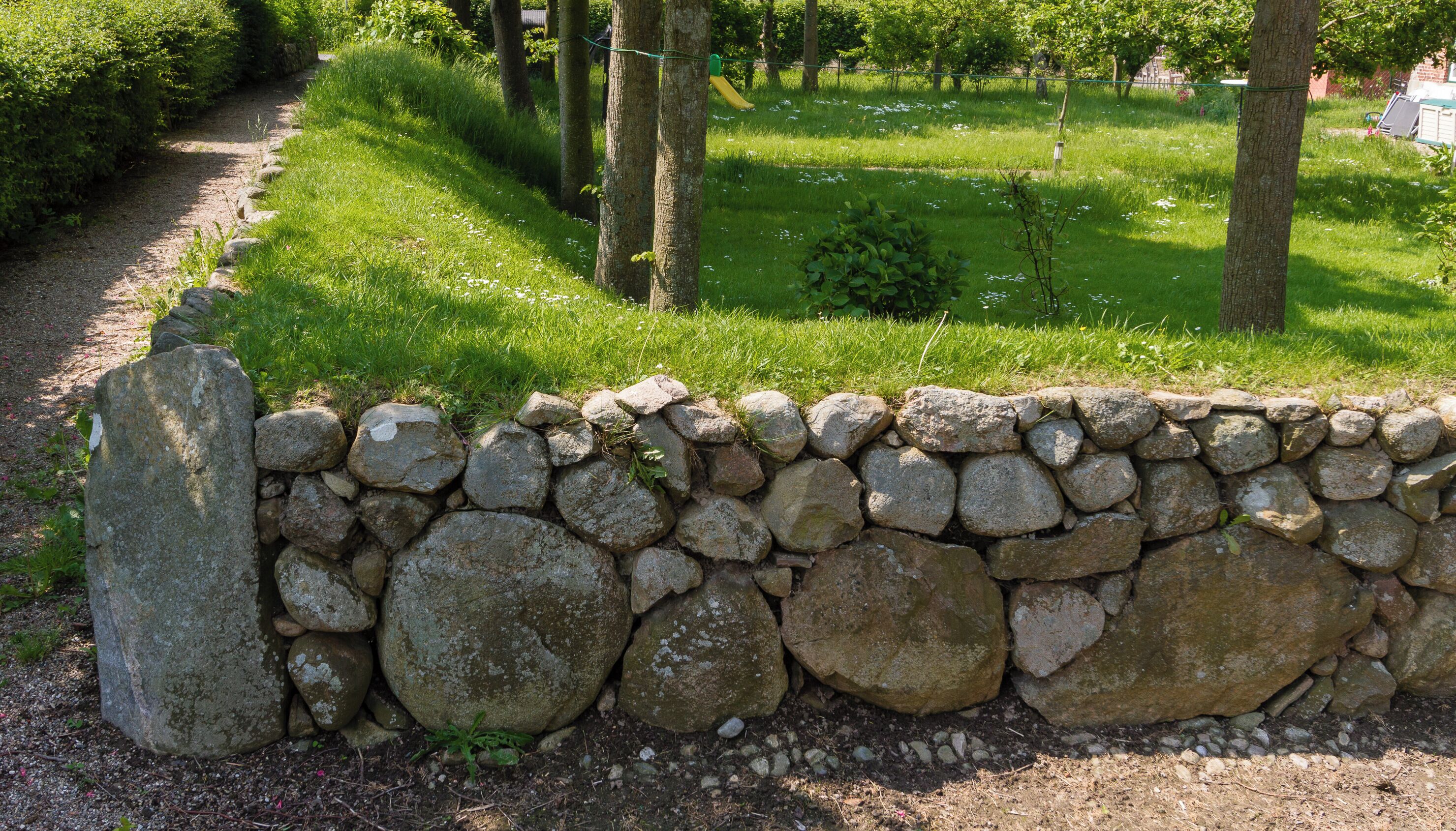 Designation: Friesian embankment Location: An de Marsch House number: 81 - 81a Place: Municipality Midlum, Collective municipality Föhr-Amrum, District Nordfriesland, Schleswig-Holstein, Federal Republic of Germany Object identification: 24075