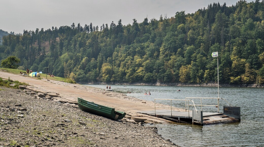Jetty of the mill ferry on the south bank