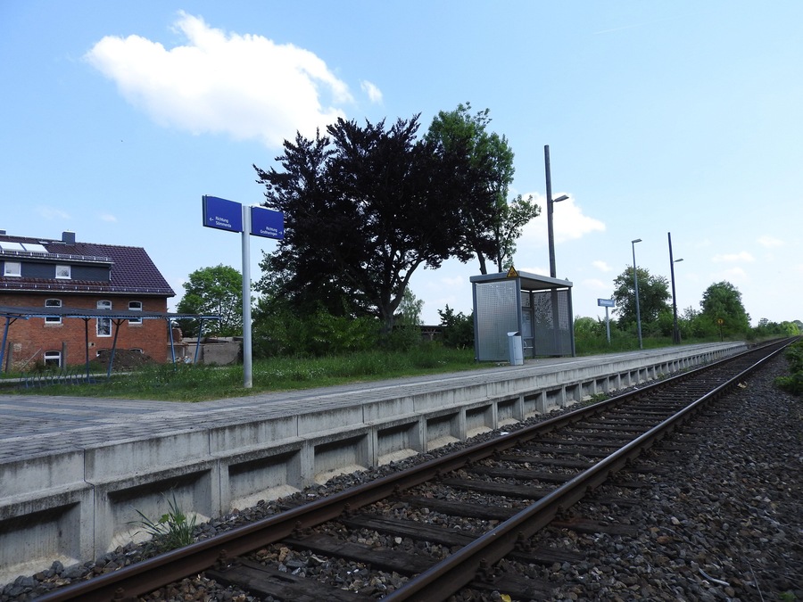 Bahnhof Guthmannshausen, Thüringen
