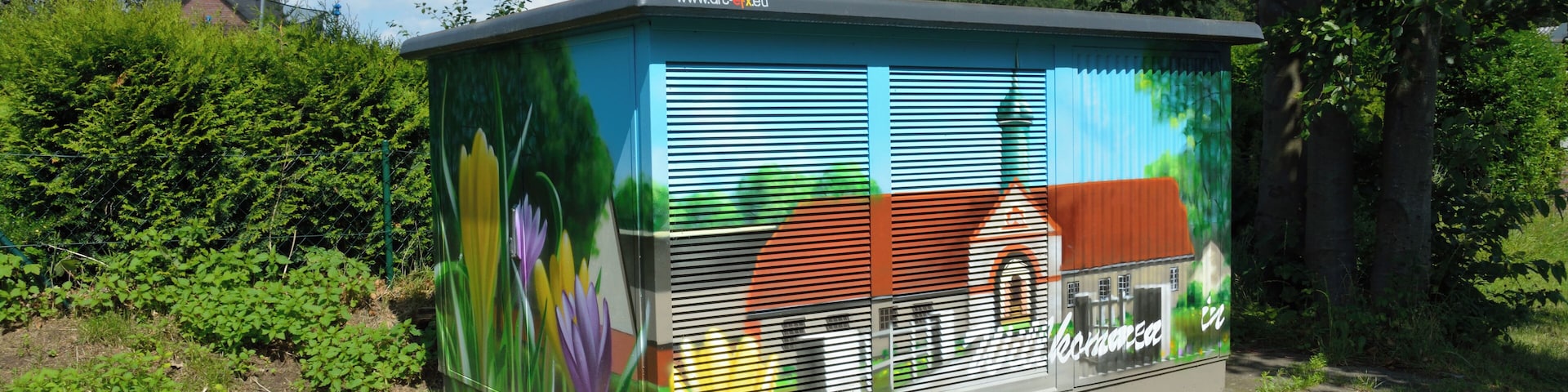 Transformatorenkasten in Kleve