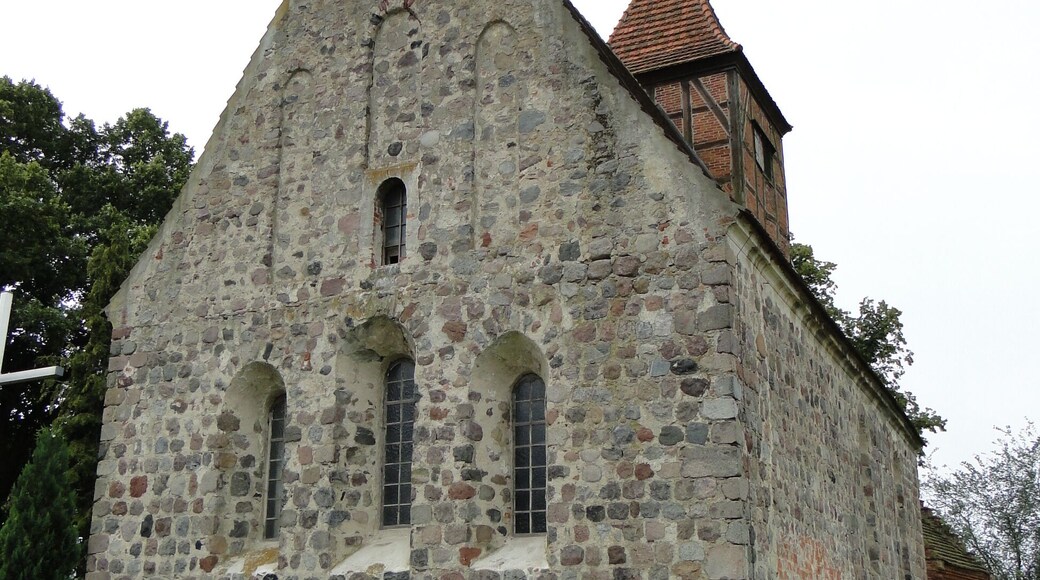 Church in Genzkow, district Mecklenburg-Strelitz, Mecklenburg-Vorpommern, Germany