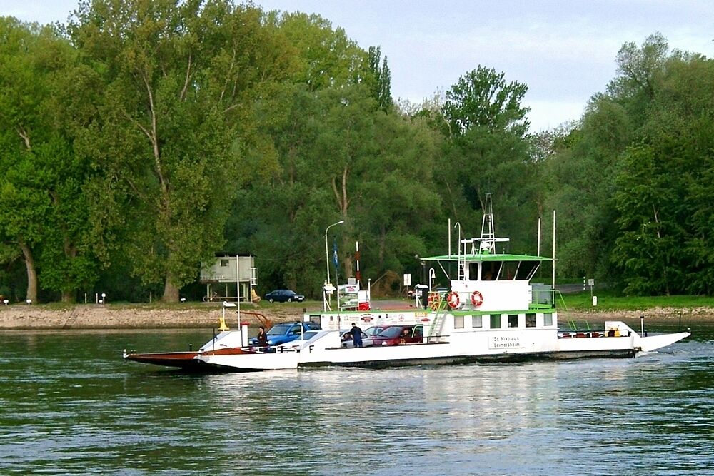 Rheinfähre - LEIMERSHEIM - Leopoldshafen