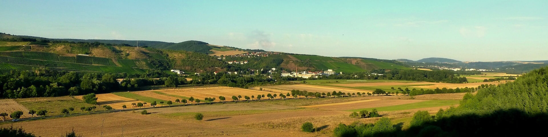 Blick von Merxheim ins Nahetal bei Monzingen