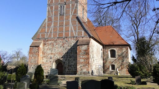 Church in Dewitz, district Mecklenburg-Strelitz, Mecklenburg-Vorpommern, Germany