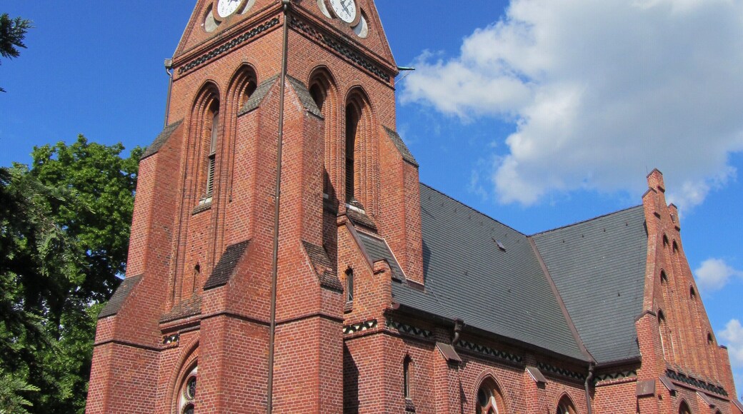 Church in Muchow, district Ludwigslust-Parchim, Mecklenburg-Vorpommern, Germany