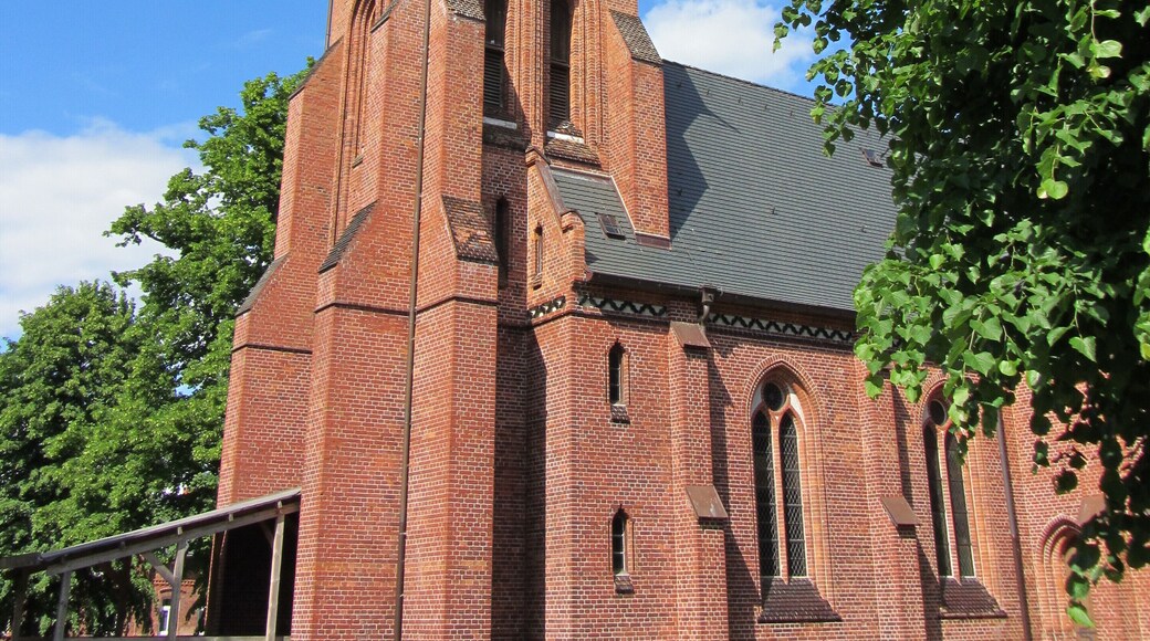 Church in Muchow, district Ludwigslust-Parchim, Mecklenburg-Vorpommern, Germany