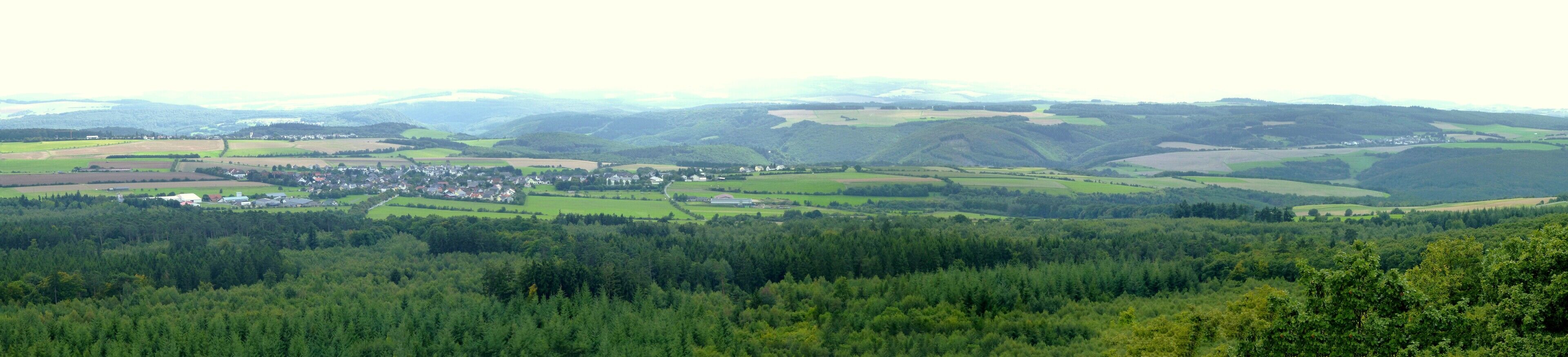 Lützelsoon – Teufelsfels – Blick nach Süden in Richtung Hennweiler
