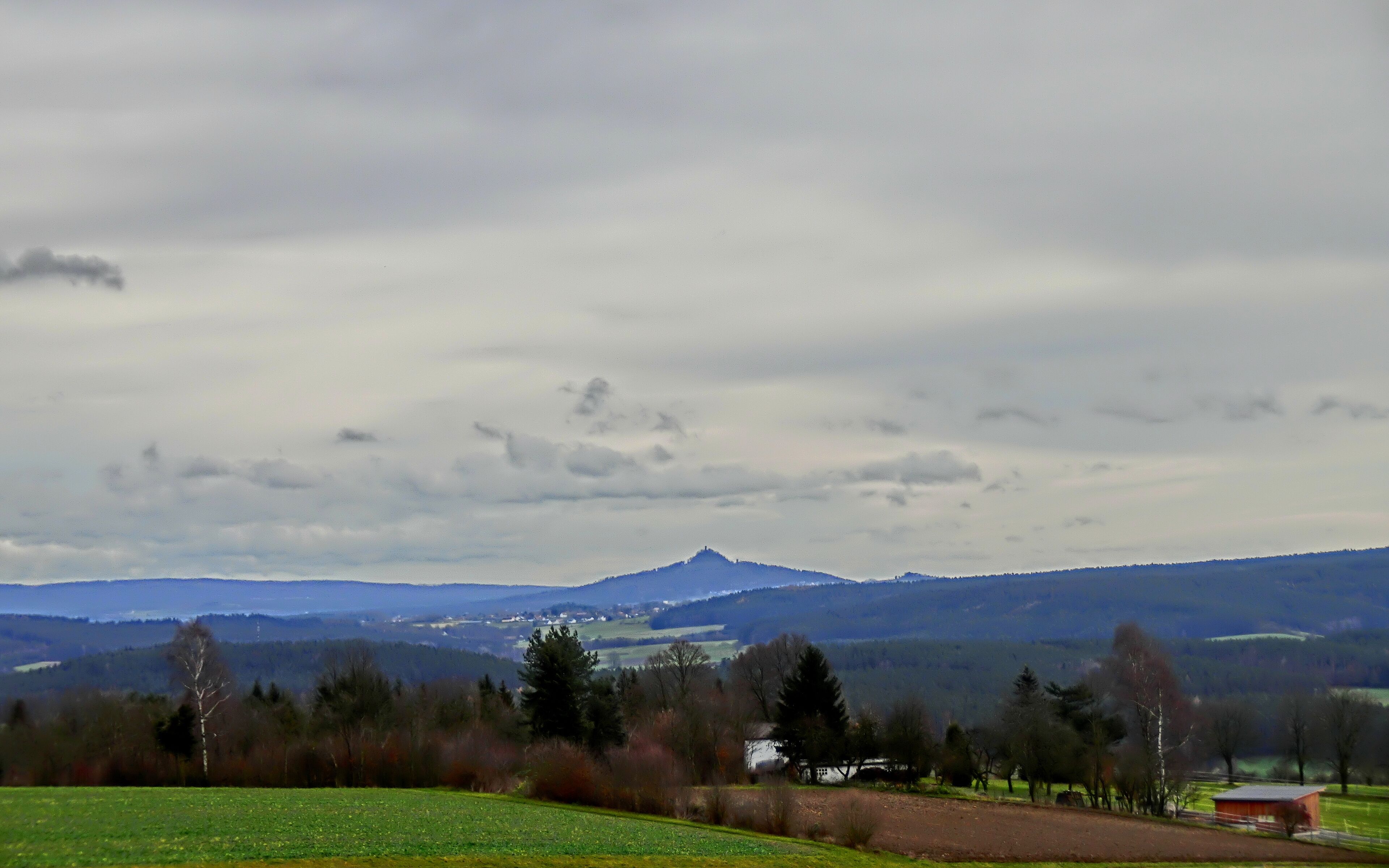 Haselhöhe mit Rauher Kulm (HDR)