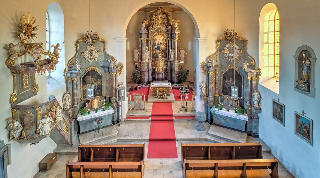 Chancel of the Church of St. Matthew Church in Breitbrunn