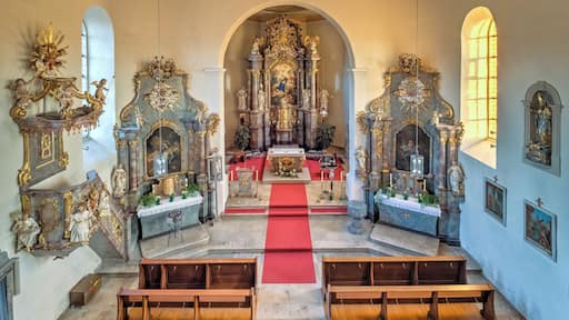 Chancel of the Church of St. Matthew Church in Breitbrunn