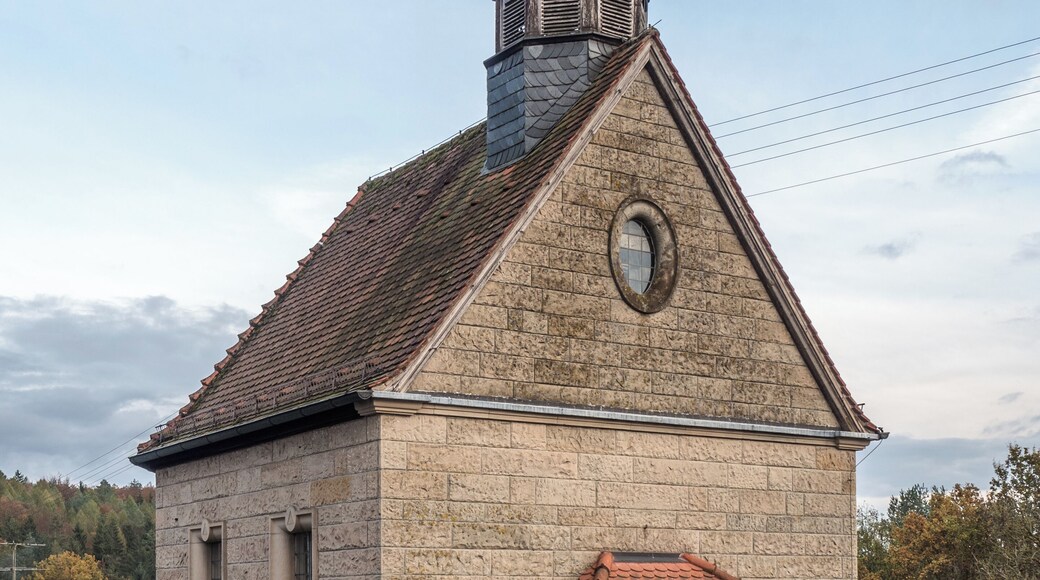 This is a picture of the Bavarian Baudenkmal (cultural heritage monument) with the ID
