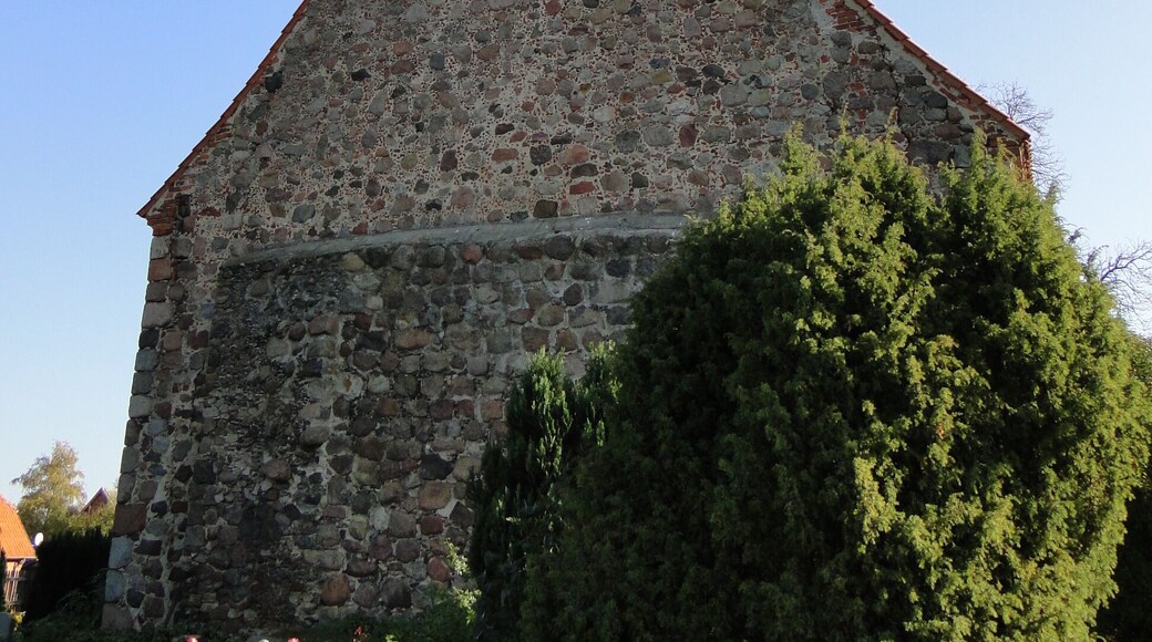 Church in Gevezin, district Mecklenburg-Strelitz, Mecklenburg-Vorpommern, Germany