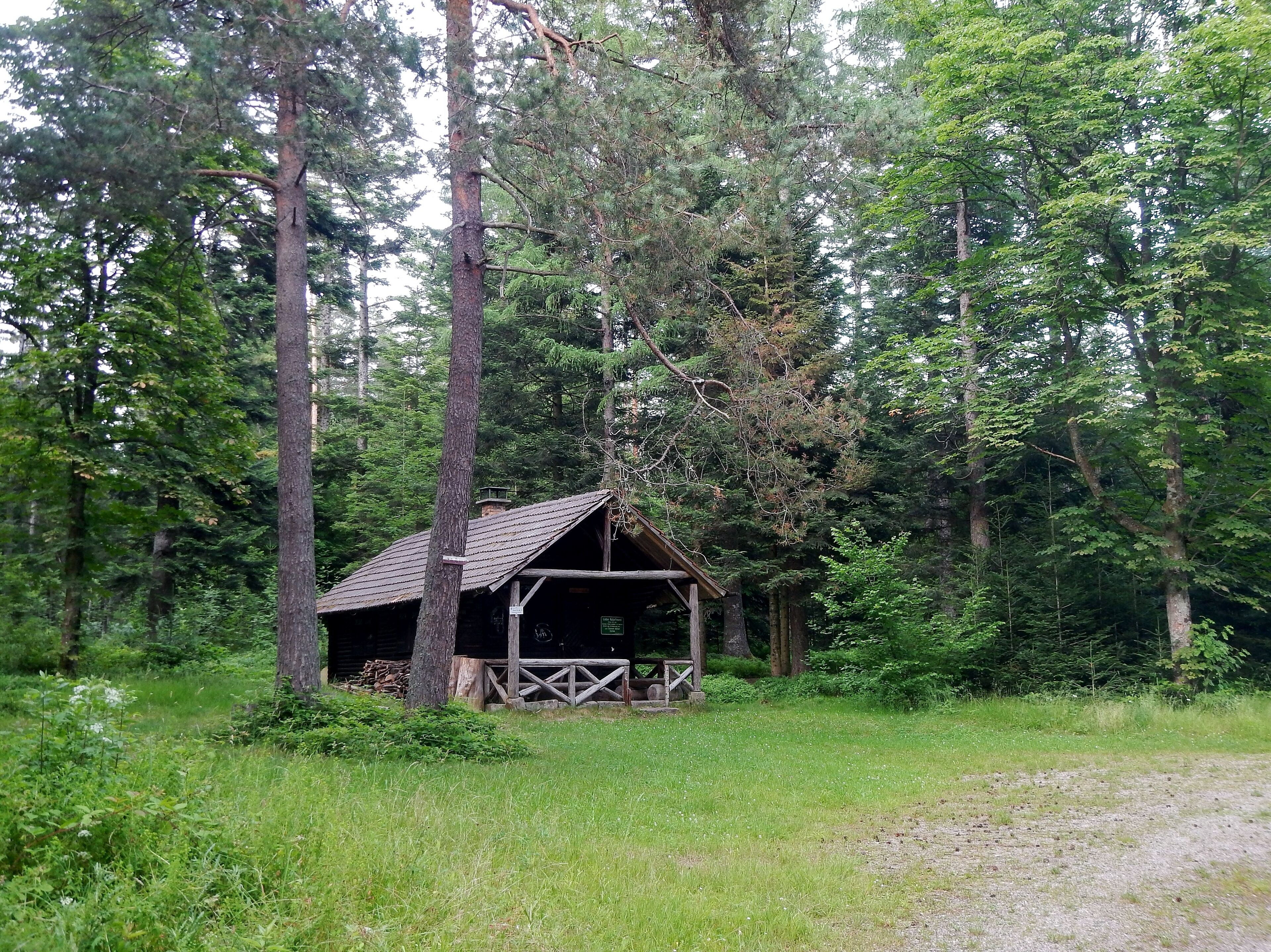 Föhrbrunnenhütte 685 m. u. NN