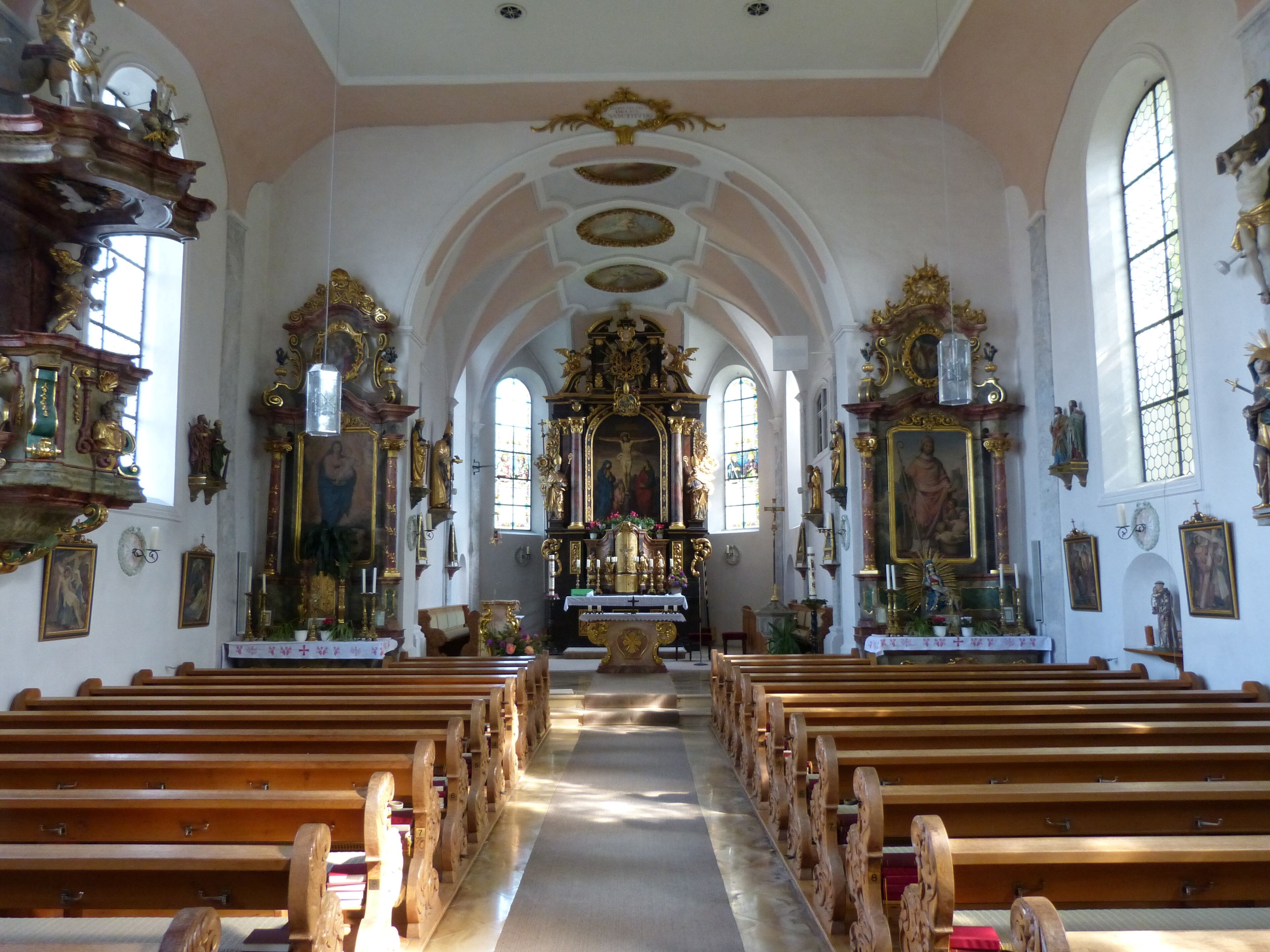 This is a photograph of an architectural monument. It is on the list of cultural monuments of Bayern, no. D-7-78-216-3