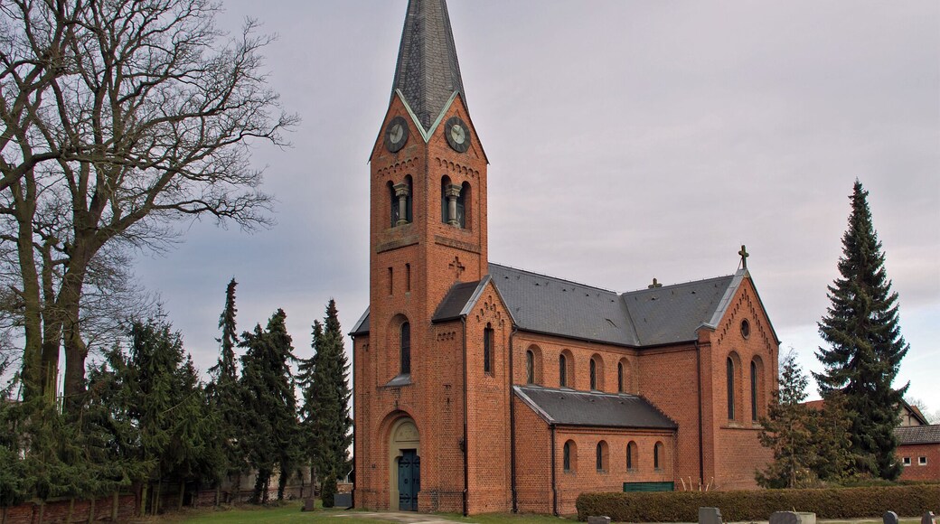 Church of the village Kapern (district Lüchow-Dannenberg, northern Germany).