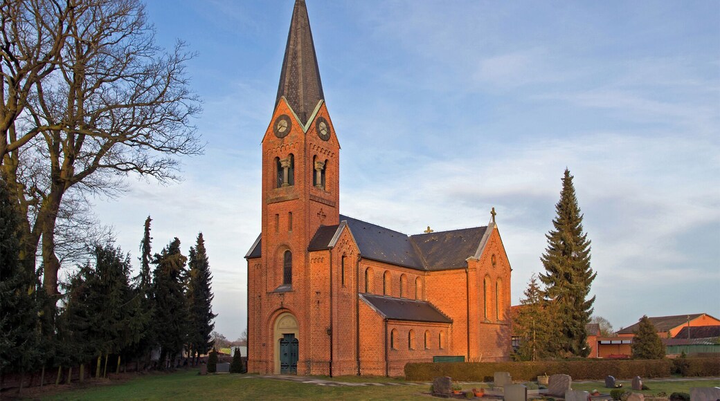 Church of the village Kapern (district Lüchow-Dannenberg, northern Germany).