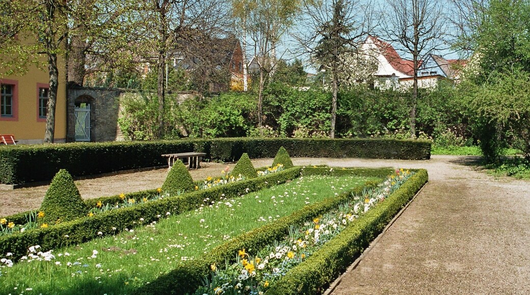 Oßmannstedt, garden of the former farm of Wieland