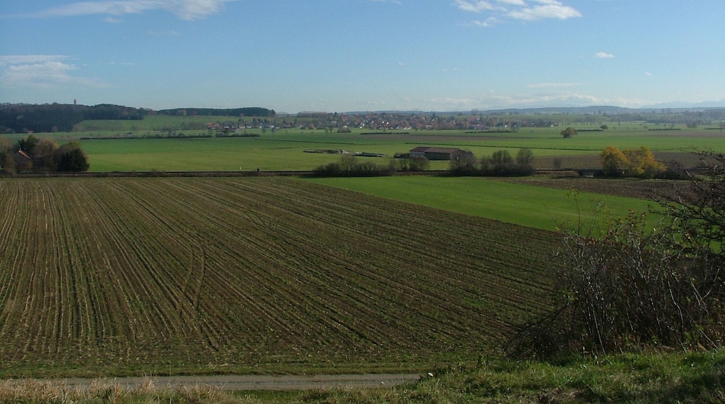 Blick vom Monument auf Untergermaringen
