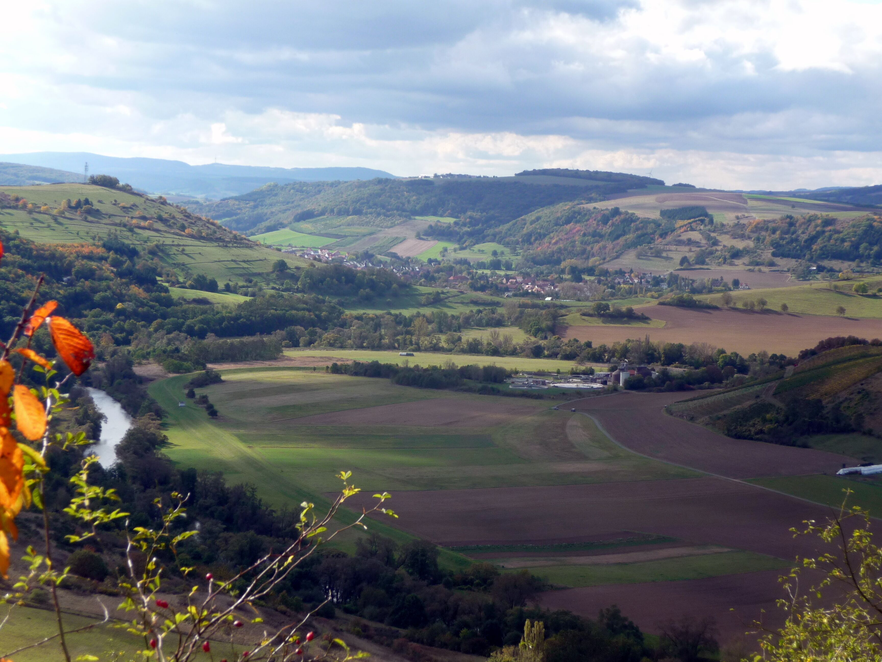 Glantal mit Odernheim - 14.10.2009