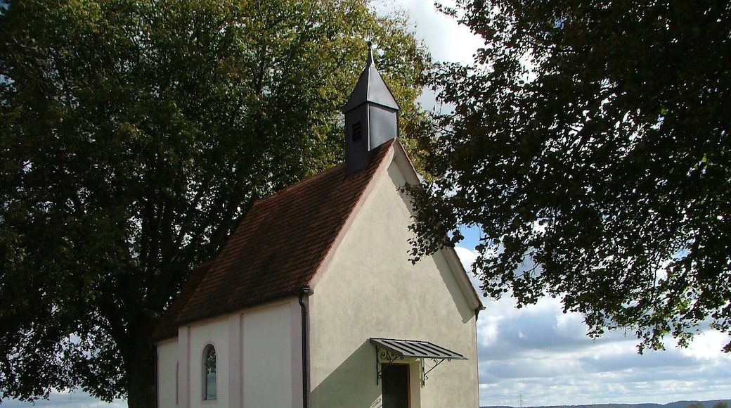Kapelle zu den 14 Nothelfern in Apfeltrach, Ansicht von Nordwesten