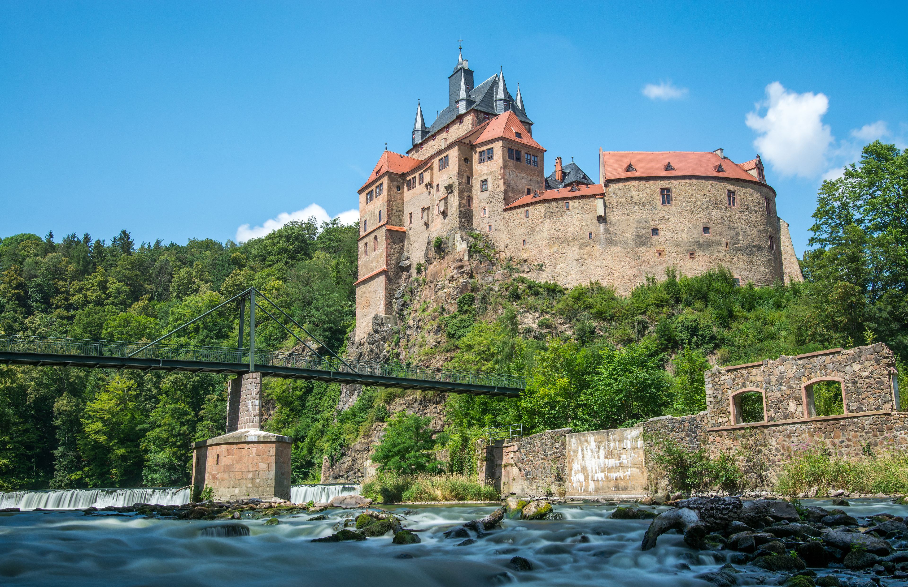 Burg Kriebstein, Sachsen, Deutschland