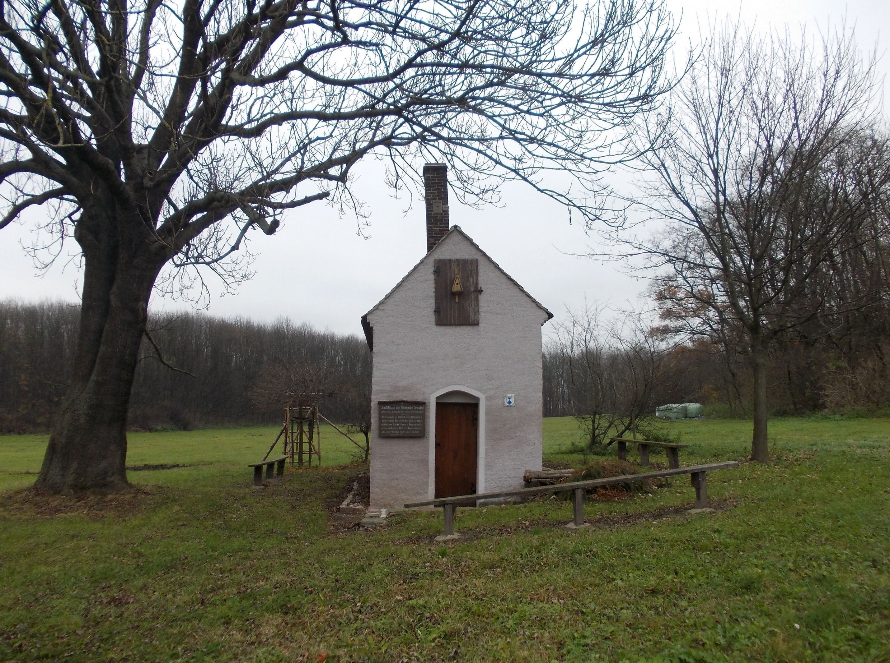 Bake house in Gersdorf (Striegistal, Mittelsachsen district, Saxony)