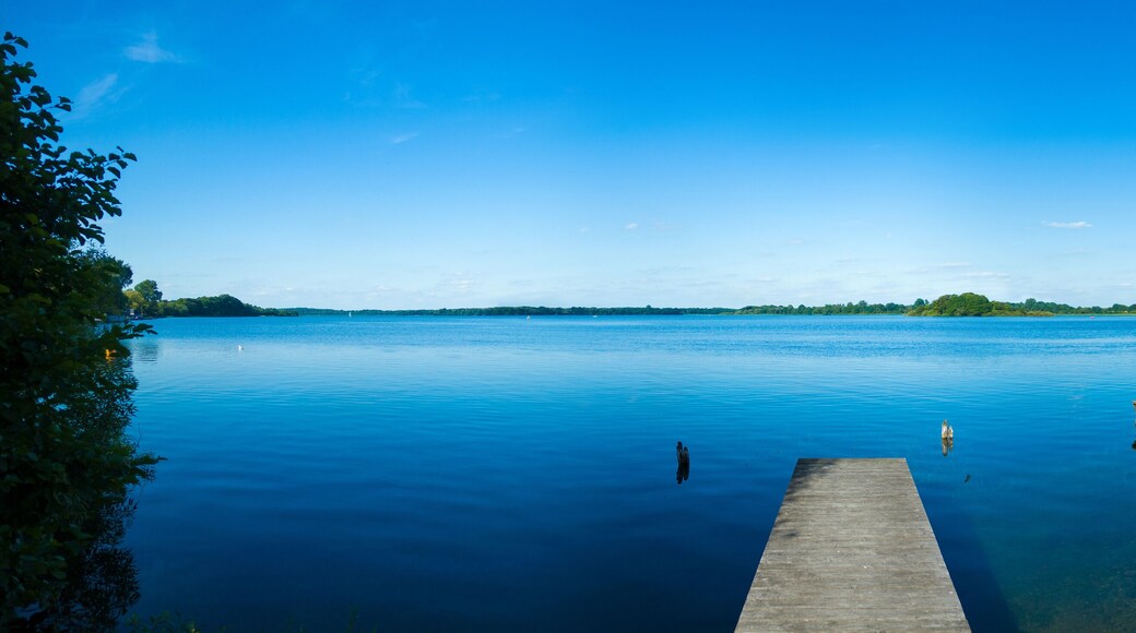 Panorama mit Blick auf den Schaalsee in Zarrentin