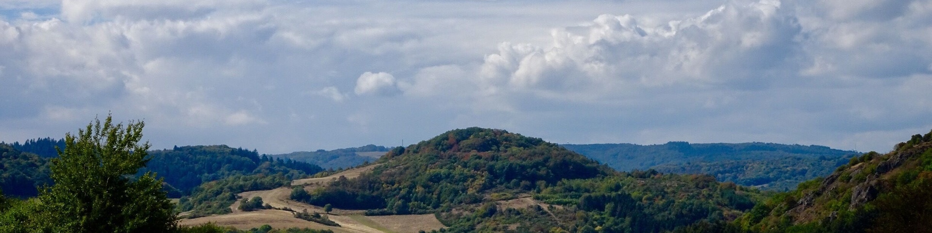 Late summer in the Nordpfälzer Bergland, the region centered between the river Rhine and the Fench Border.