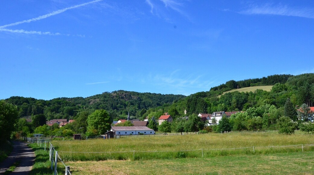 Idyllic village in the Pallatinate region of Germany.