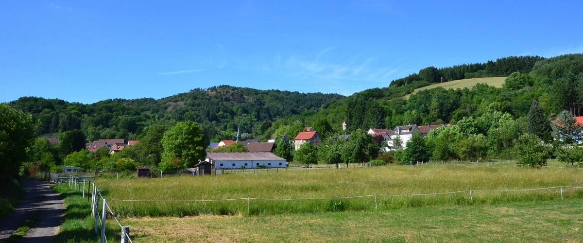 Idyllic village in the Pallatinate region of Germany.