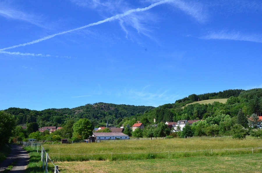 Idyllic village in the Pallatinate region of Germany.