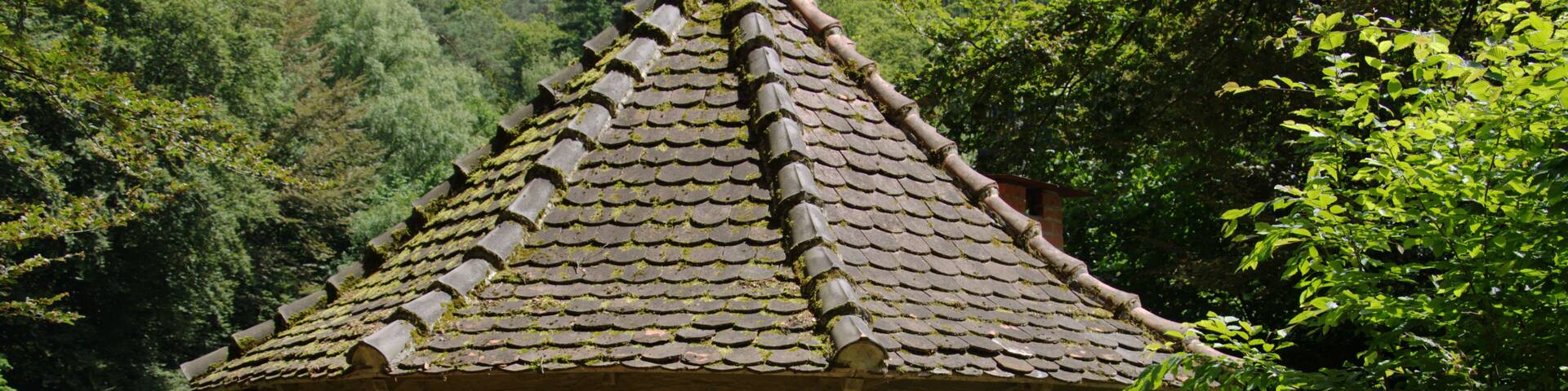 Building (Jagdschirm) near Grebenau / Hesse / Germany