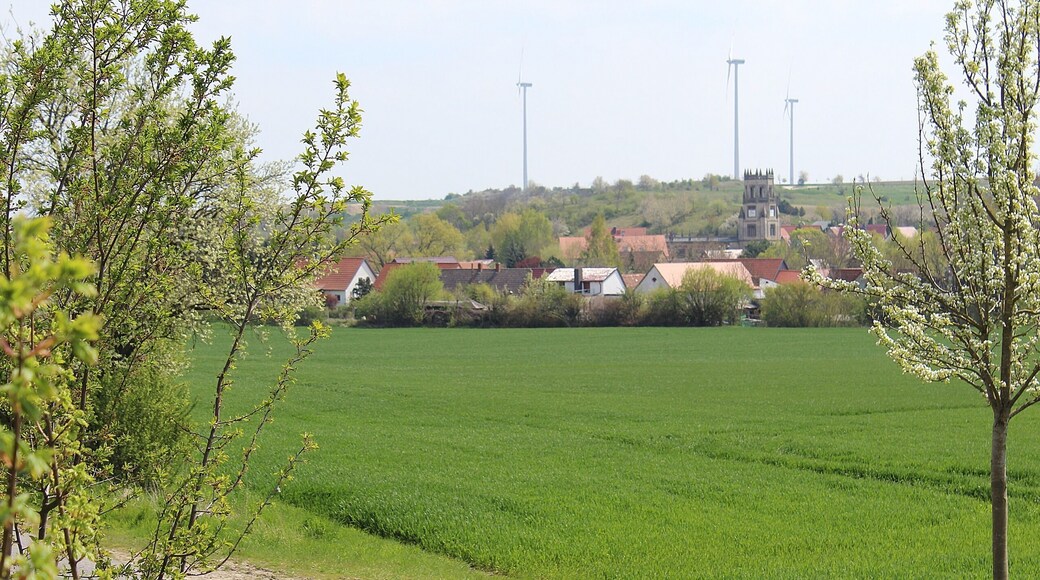 Farnstädt, villagescape Unterfarnstädt