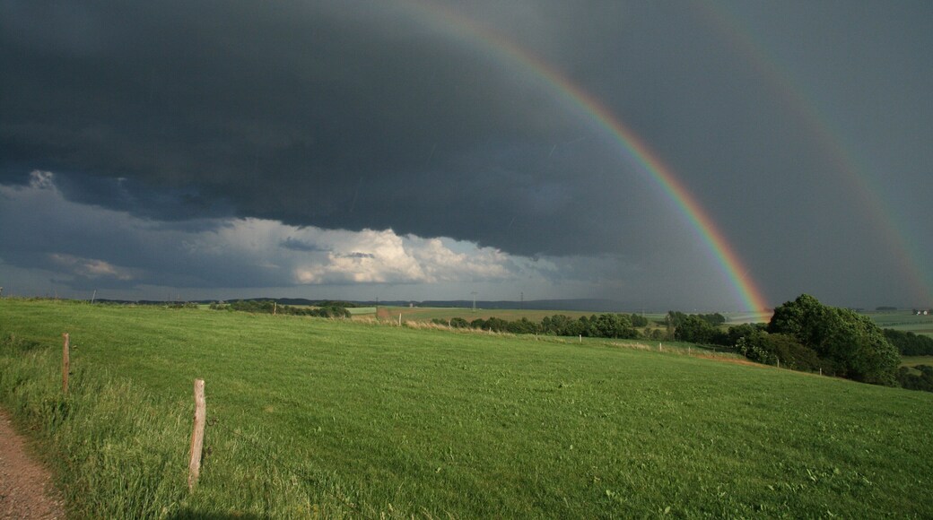 Rainbow in the near of Zwickau (Reinsdorf)