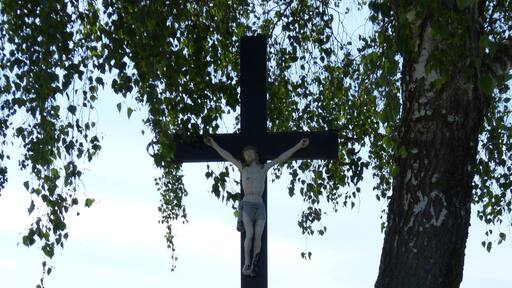 Flurkreuz in Egg an der Günz, Landkreis Unterallgäu, Bayern