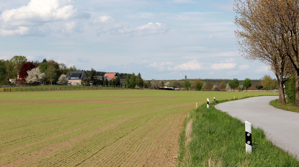 Horni Hajnk ze směra Noweje Wjeski.