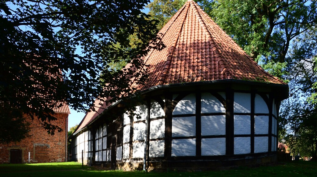 Historical Church in the Monastery in the Village Schinna, Lower Saxony