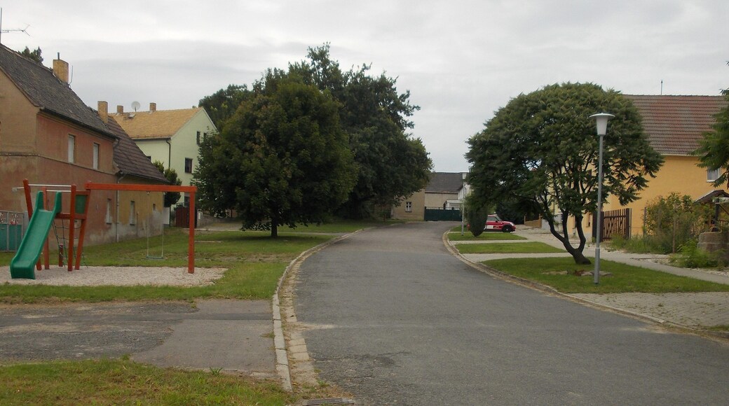 Upper village in Ochelmitz (Jesewitz, Nordsachsen district, Saxony)