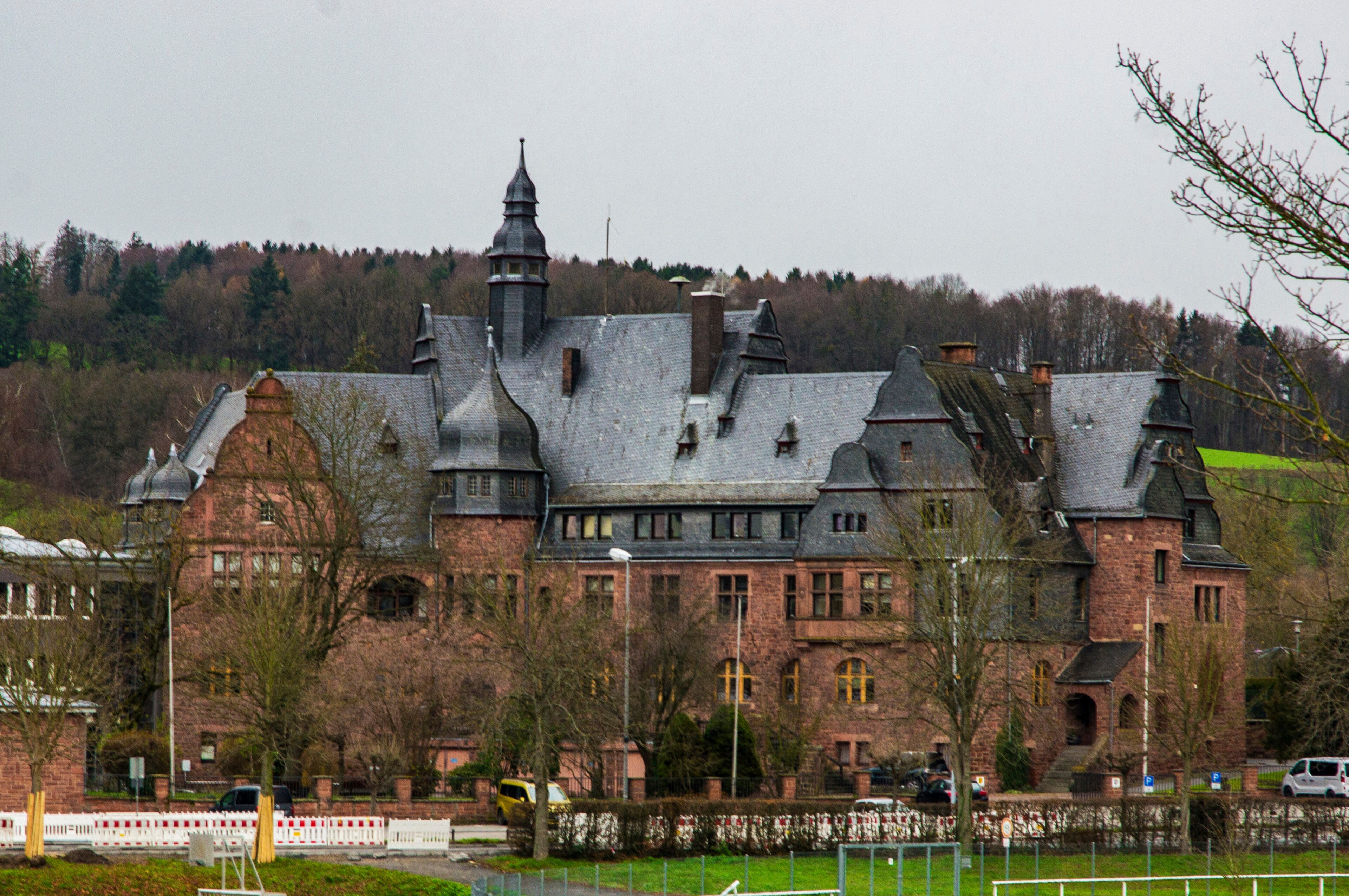 old german palace. Erbach in Odenwald