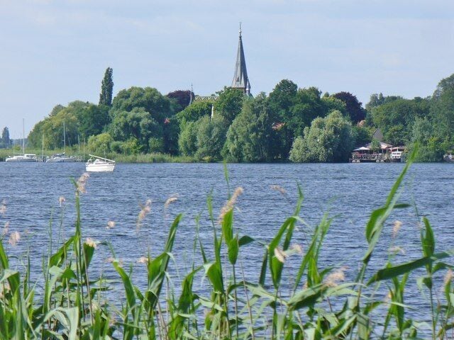 Geltowblick von der Baumgartenbruecke (Geltow from Baumgarten Bridge)