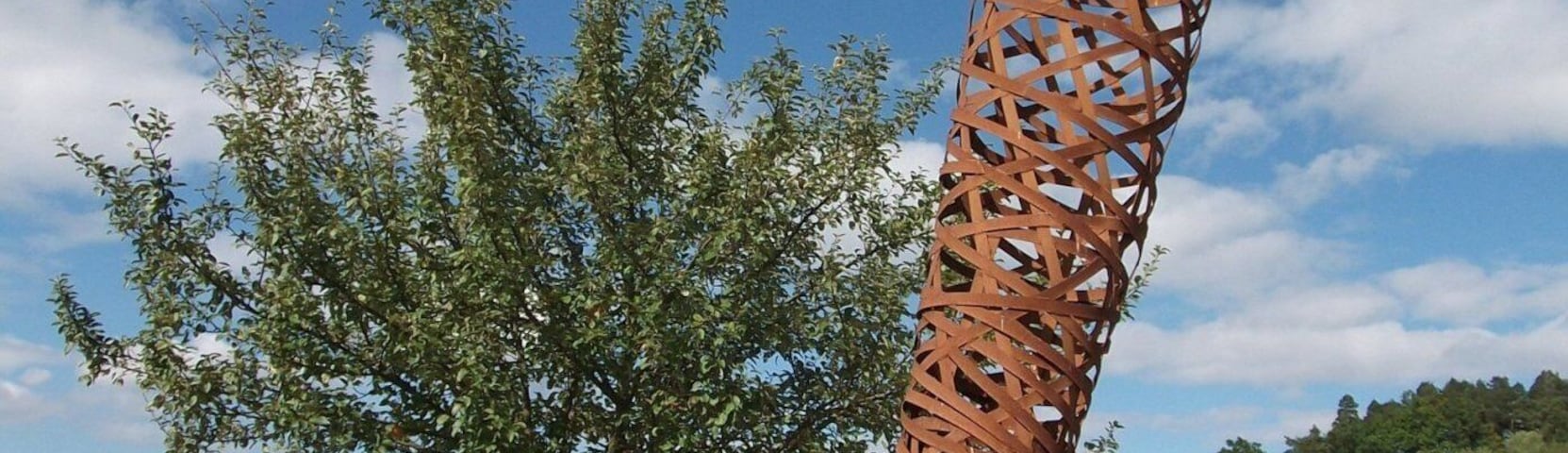 Mittelpunkt Oberfrankens - die Eistüte