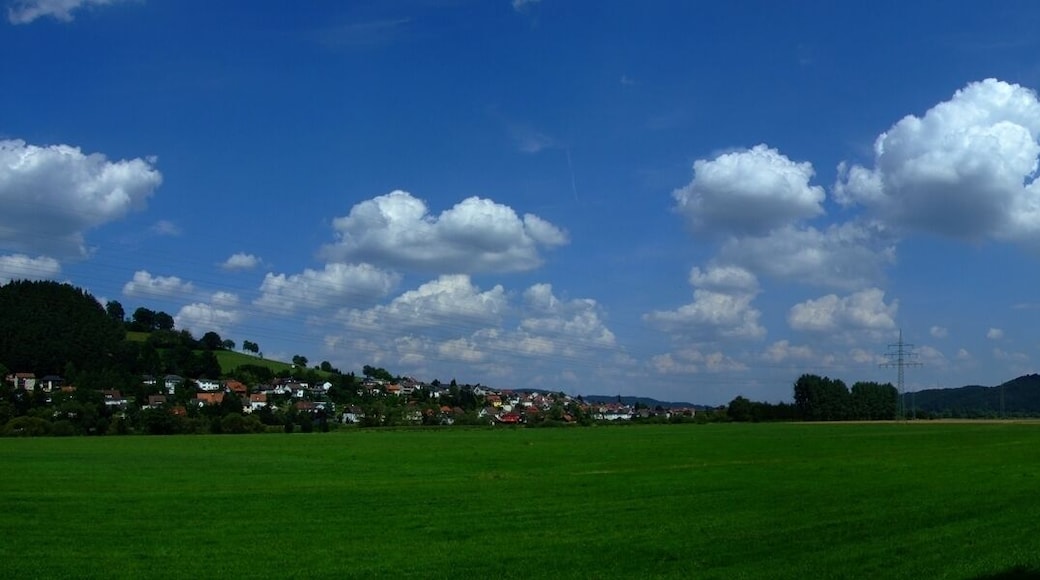 Panorama Ludwigsau-Friedlos im Fuldatal 07. August 2009