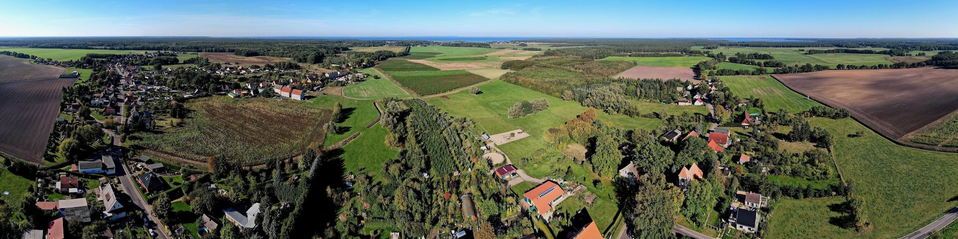 Luckow, 180°-Panorama