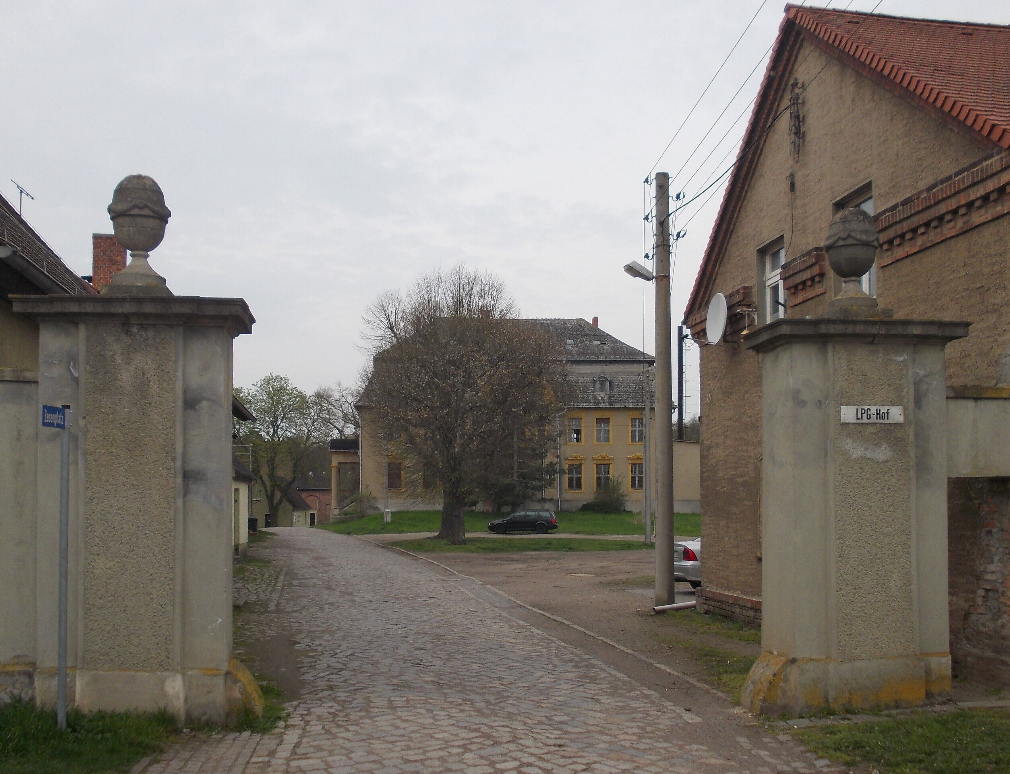 Priorau manor house (Raguhn-jessnitz, Anhalt-Bitterfeld district, Saxony-Anhalt)