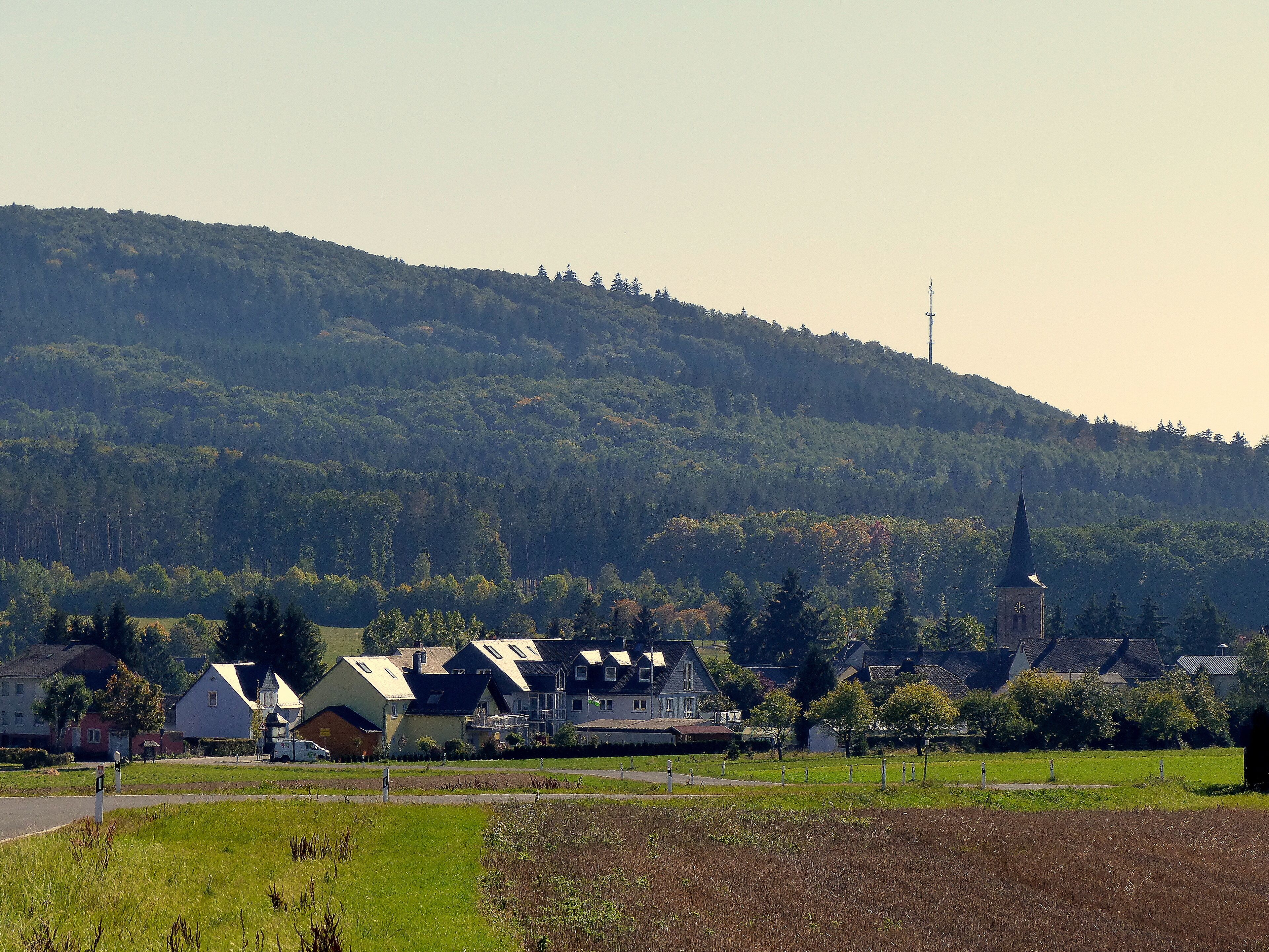 Blick über Dichtelbach zm Soonwald
