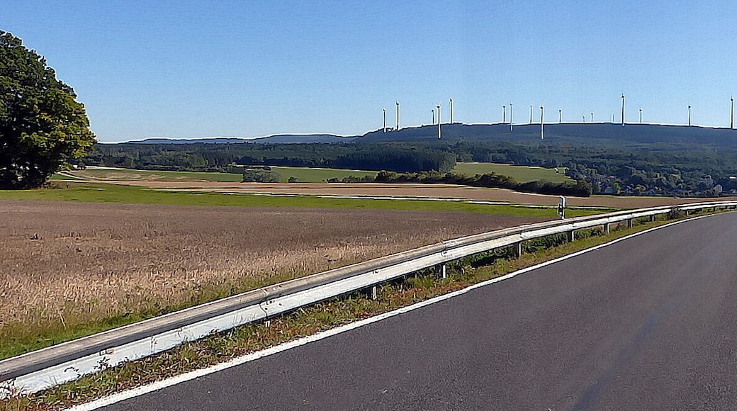 Blick über Dichtelbach zm Soonwald