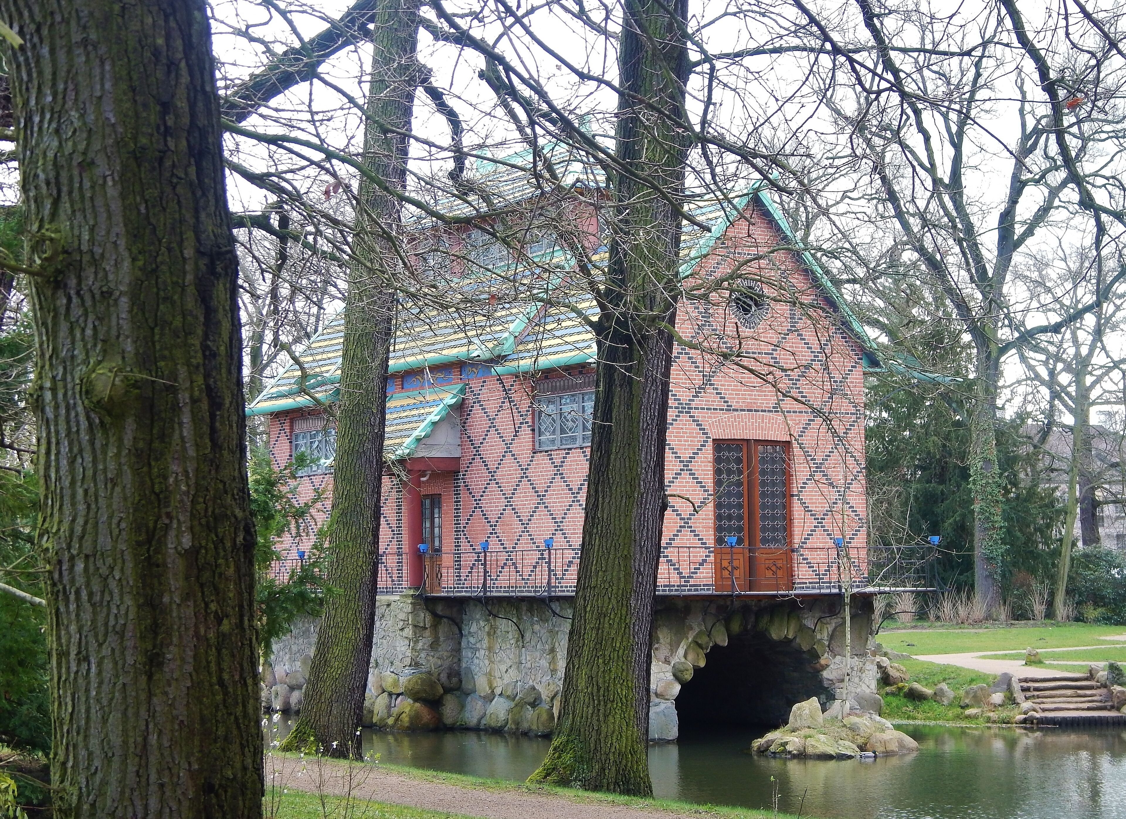 Chinesisches Haus im Schlosspark Oranienbaum in Oranienbaum-Wörlitz