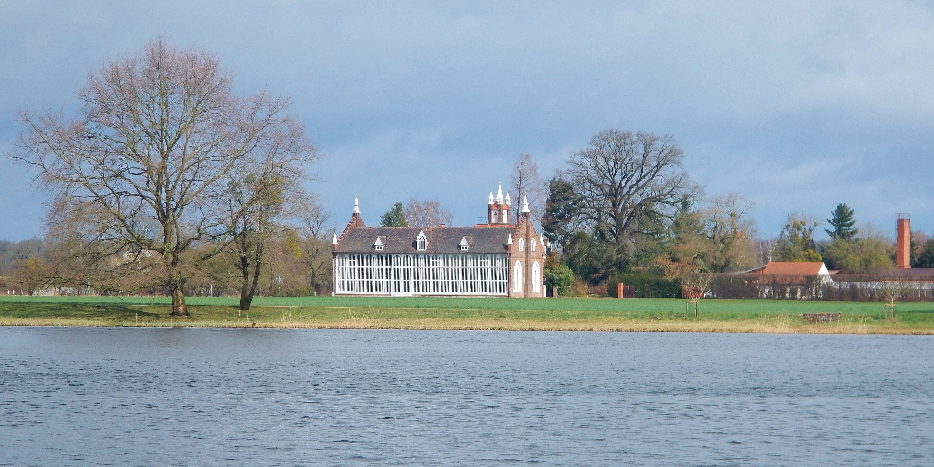 Gewächshaus, Palmenhaus im Wörlitzer Park